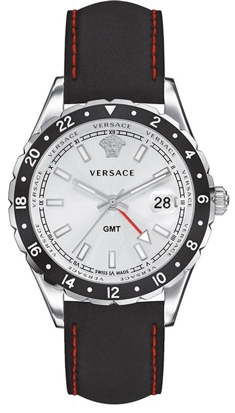 versace hellenyium gmt watch|Versace V11070017 Hellenyium GMT heren horloge .